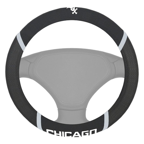 Logolovers 26545 MLB Chicago White Sox Steering Wheel Cover LO3571907 - main